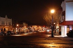 Rock Rd. at Night